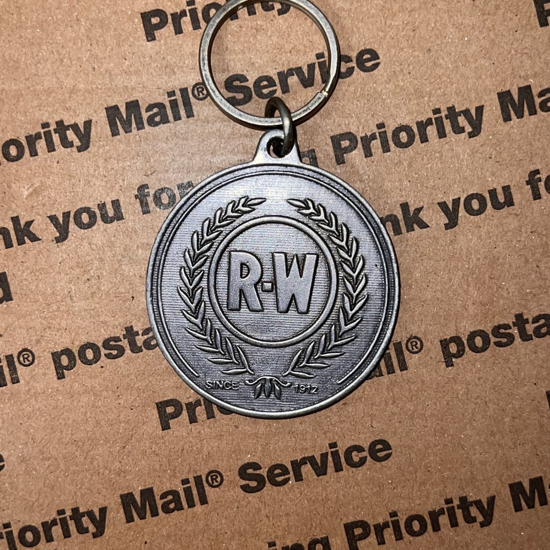 90s vtg R-W Emblem Keyring 상품이미지1