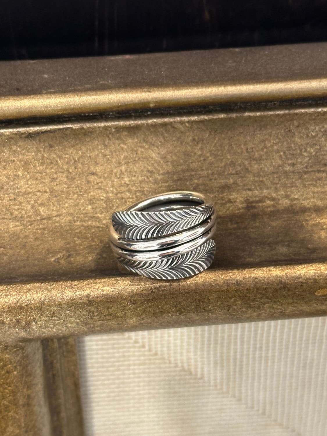 Feather Fold 925Silver Ring 상품이미지5