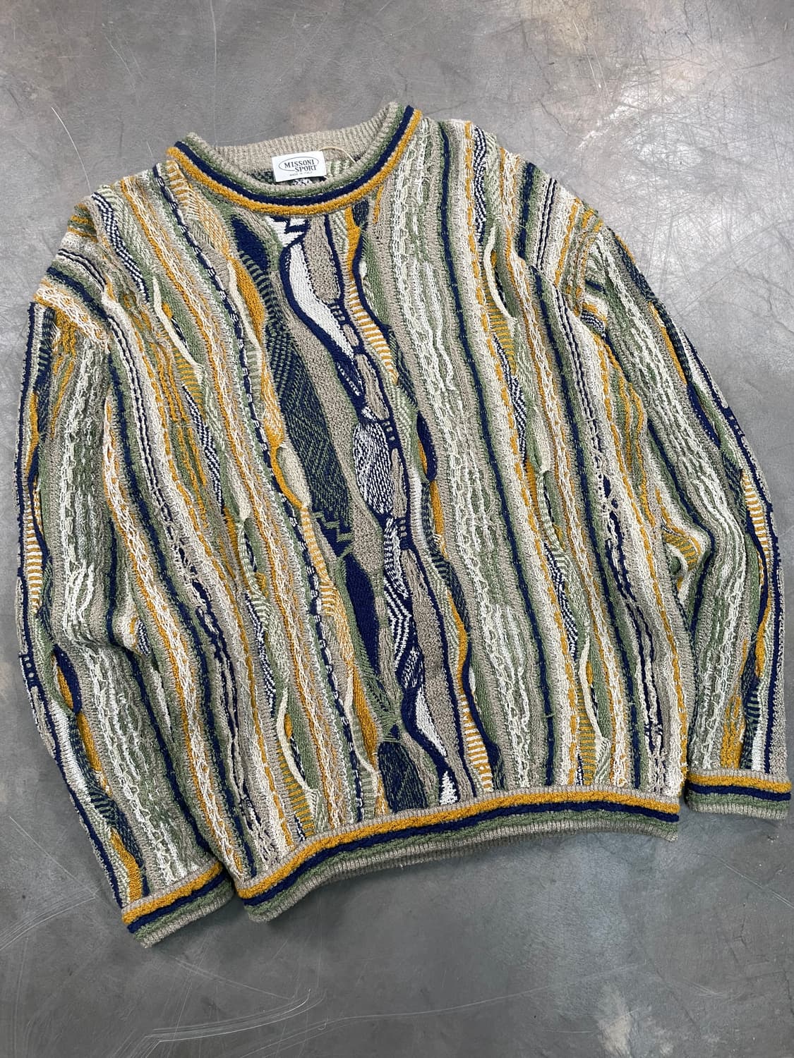 미쏘니 케이블 니트 상품이미지2