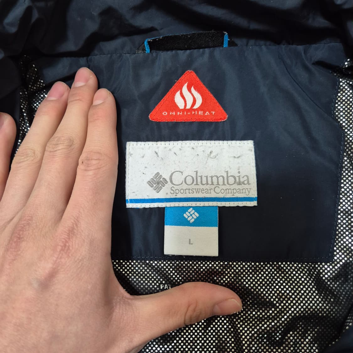 컬럼비아 남성 옴니히트 누빔 경량패딩 점퍼 L(100) 상품이미지6