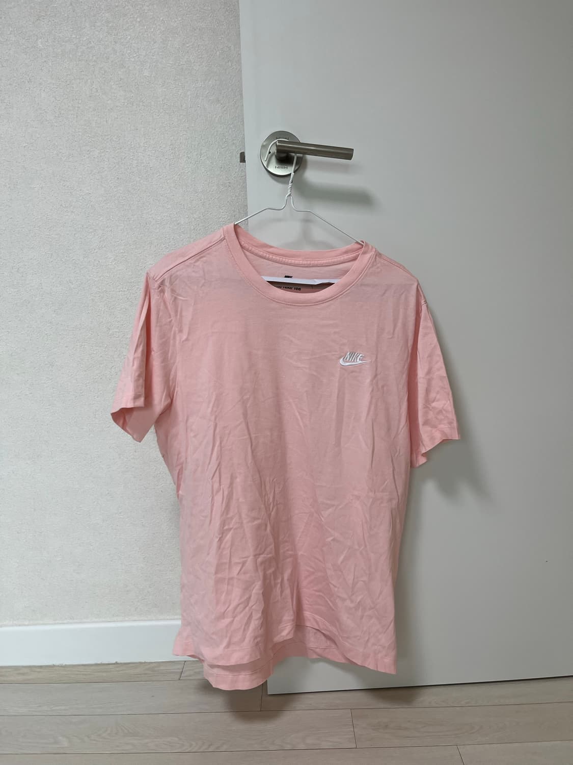 나이키 핑크 반팔티 L 상품이미지1