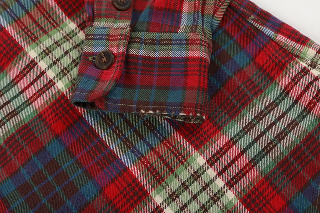 [L] 90's 폴로 랄프로렌 플란넬 셔츠 상품이미지3