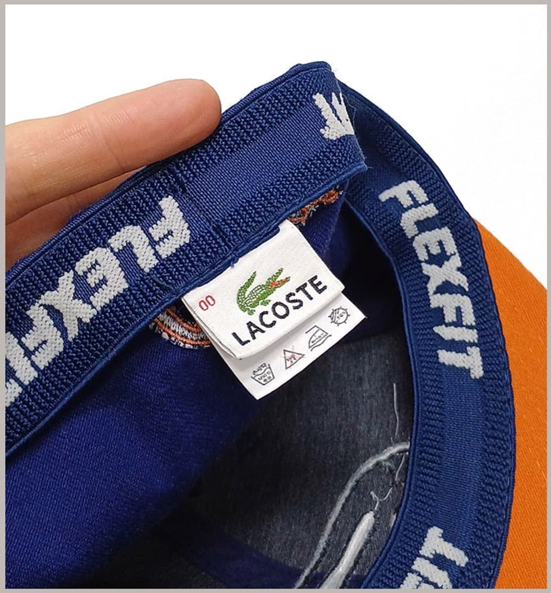 라코스테 정품 스냅백 모자 J-737 상품이미지6