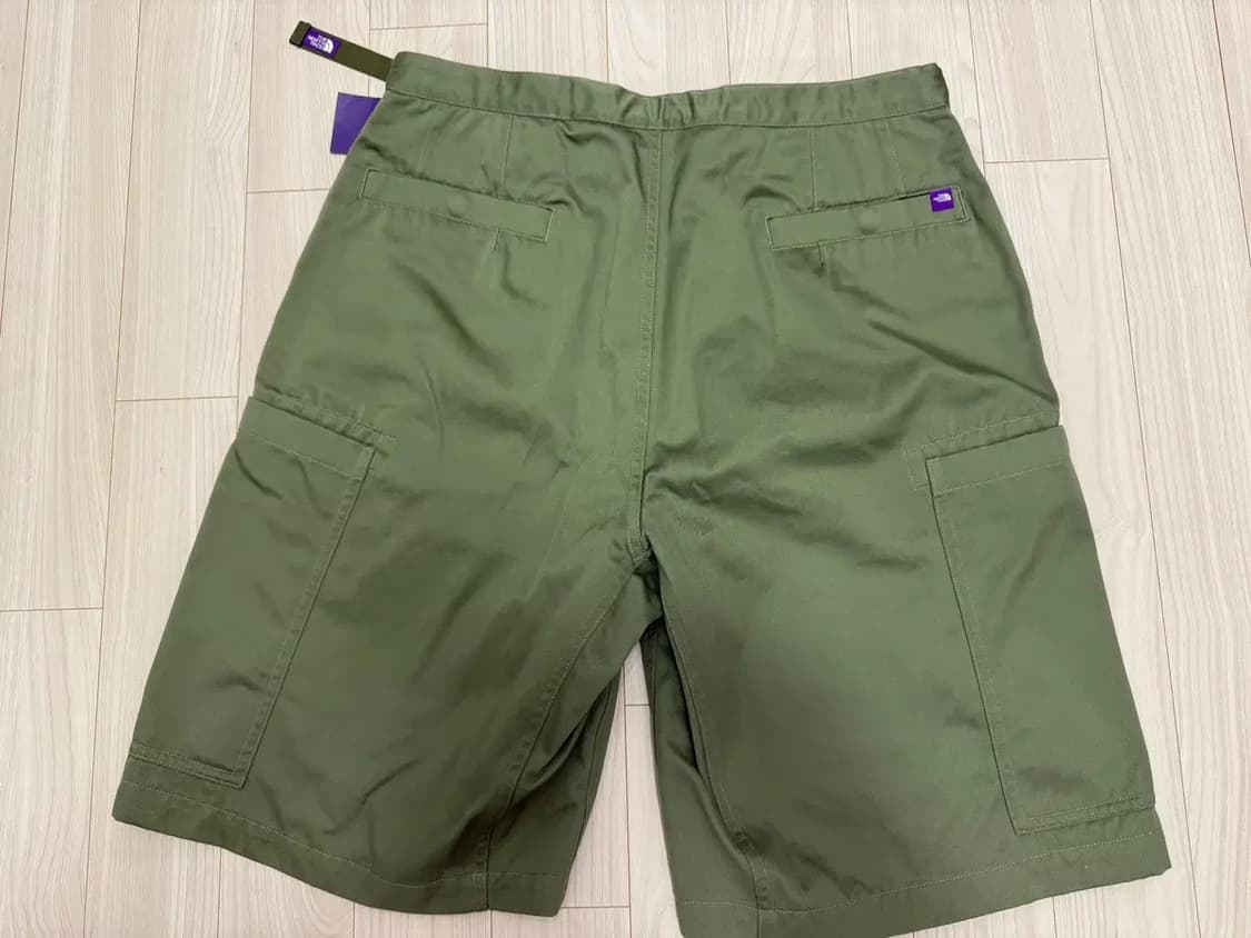 노스페이스 퍼플라벨 24SS 카고 쇼츠 카키그린 34사이즈 새상품 상품이미지3