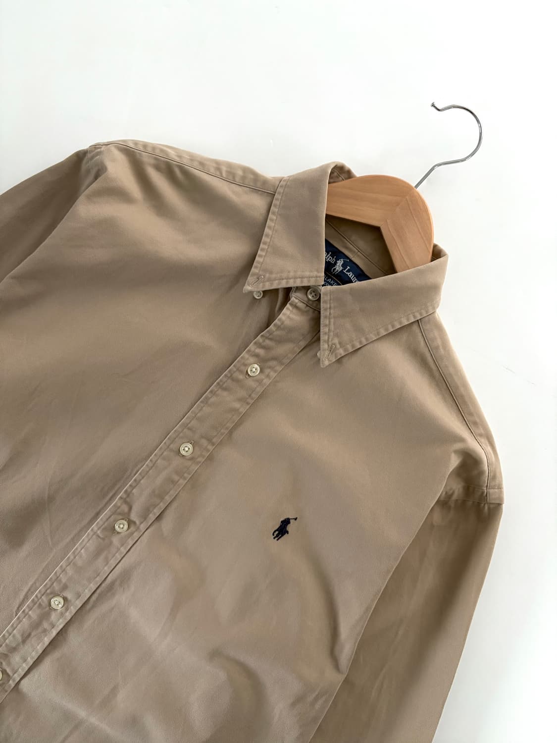 Polo 폴로 랄프로렌 베이지컬러 블레이크 셔츠 상품이미지4