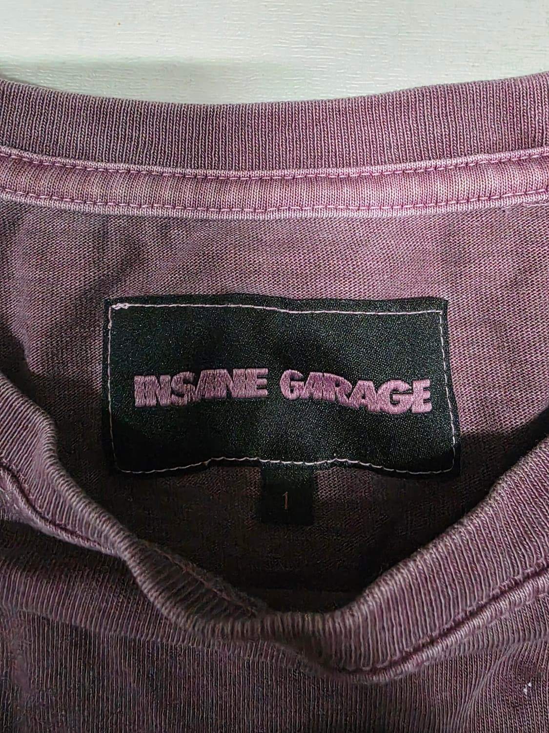 인세인개러지 롱슬리브 긴팔티 1사이즈 상품이미지3