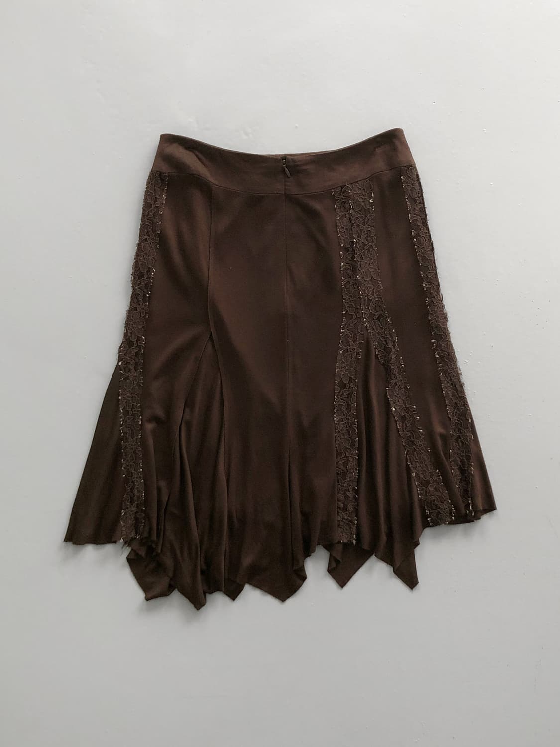 lace unbalanced skirt 상품이미지2