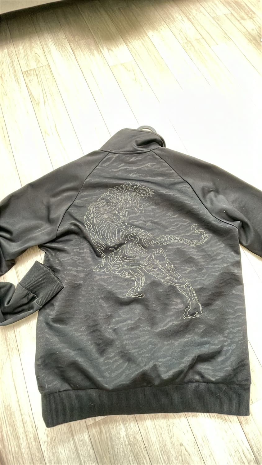 오니트카 타이거 패턴 트랙 자켓 상품이미지2