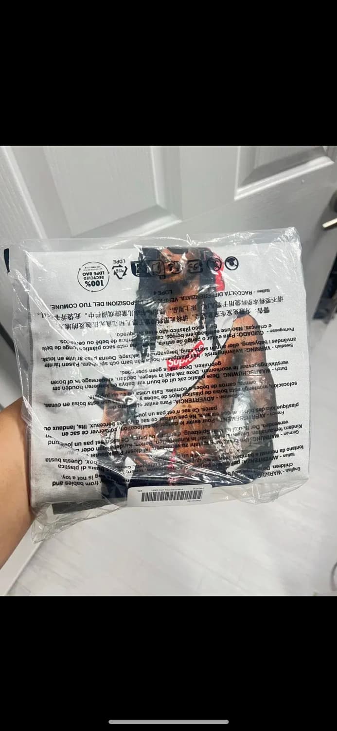 슈프림 플레이보이카티 포토 프린트 티셔츠 XXL HTH GREY 상품이미지1