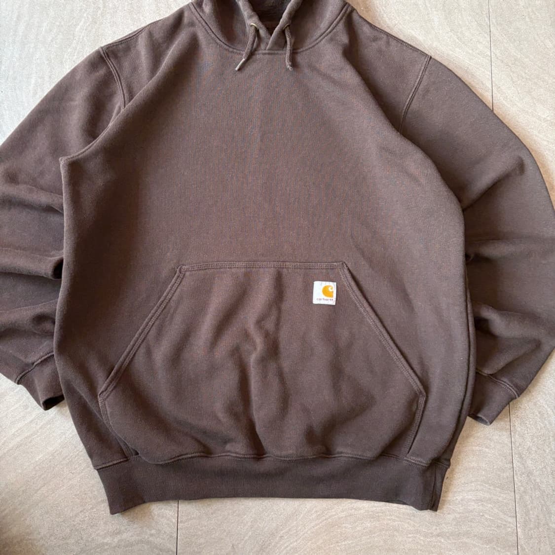 칼하트 정품 빈티지 브라운 후드 상품이미지4