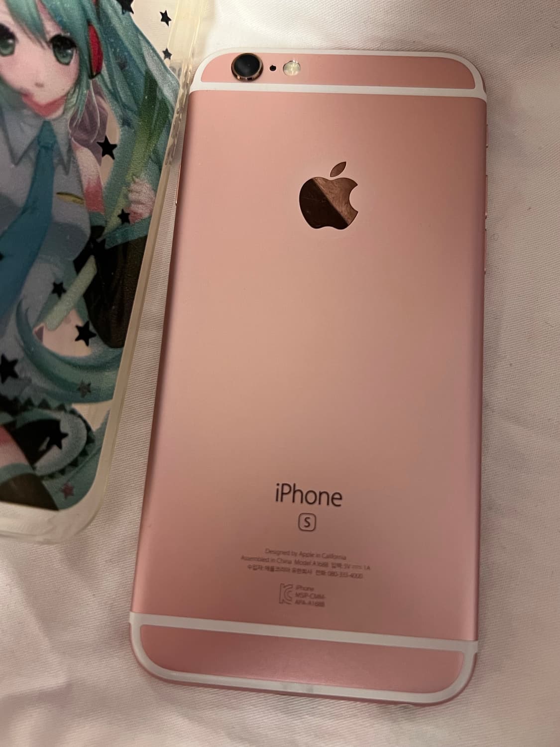 아이폰 6s 로즈골드 64GB 풀박 s급 케이스3개 상품이미지3