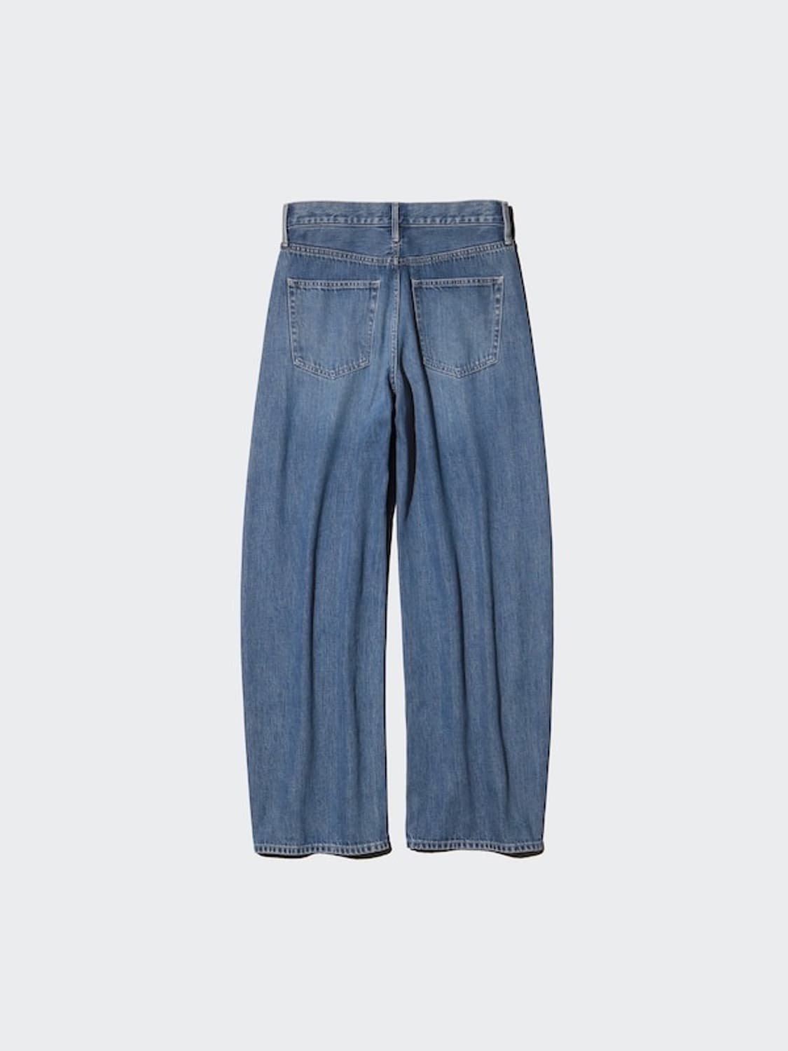 유니클로 배기커브진 67블루 28 상품이미지2