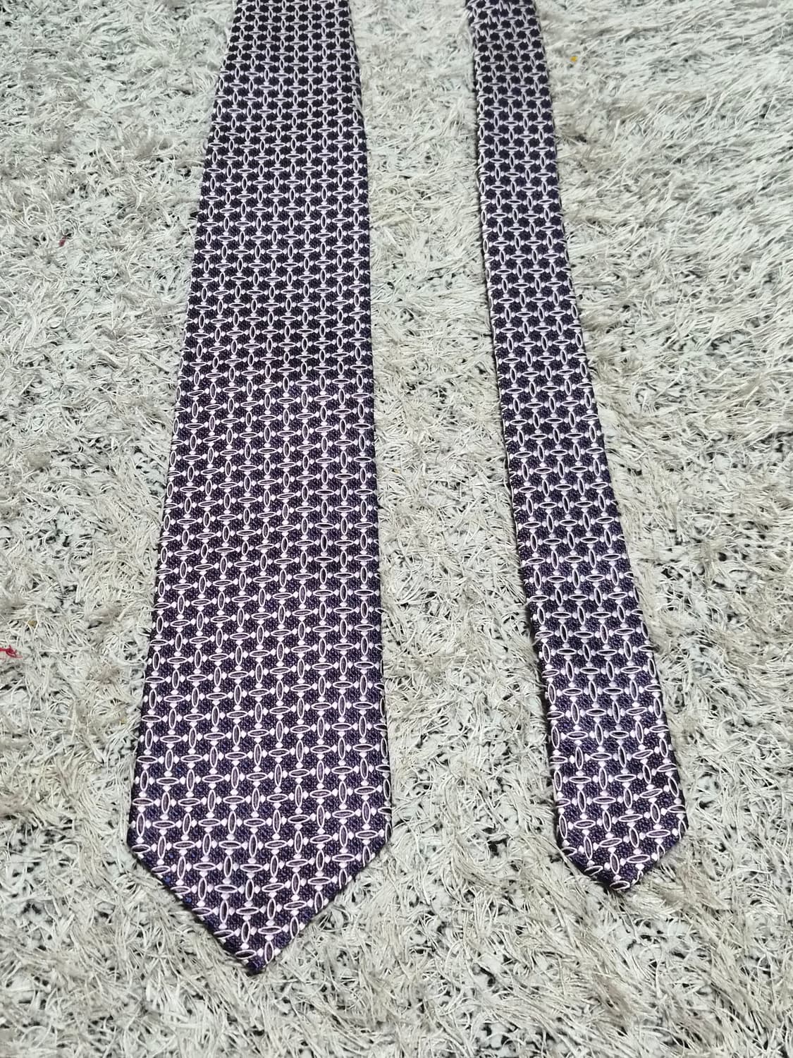 에르메네질도제냐Zegna 패턴 넥타이 Free - N75 상품이미지5