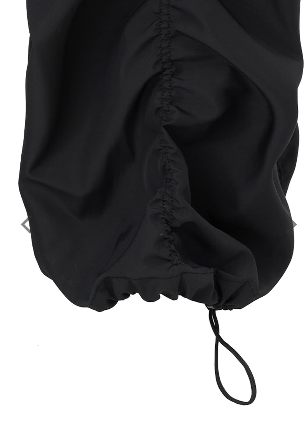 NACHE SMOCKING CONVEX PANTS BLACK 상품이미지7