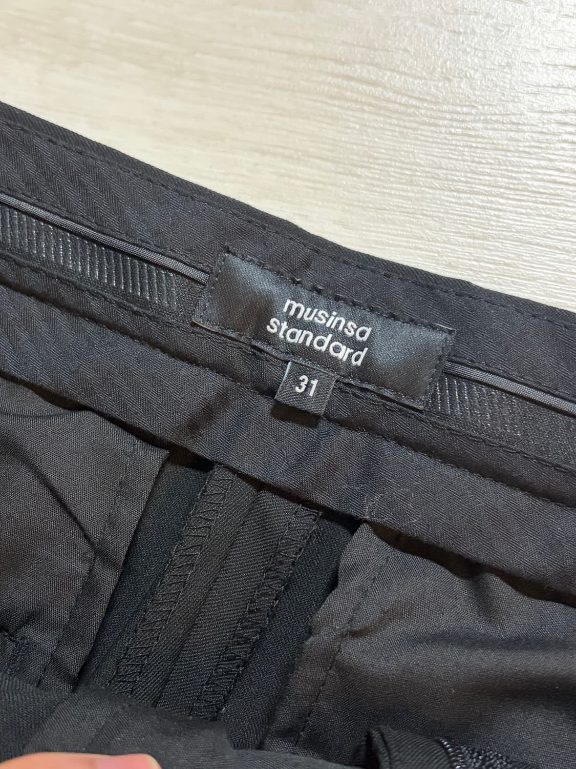 무신사 슬랙스 팔아요 상품이미지2