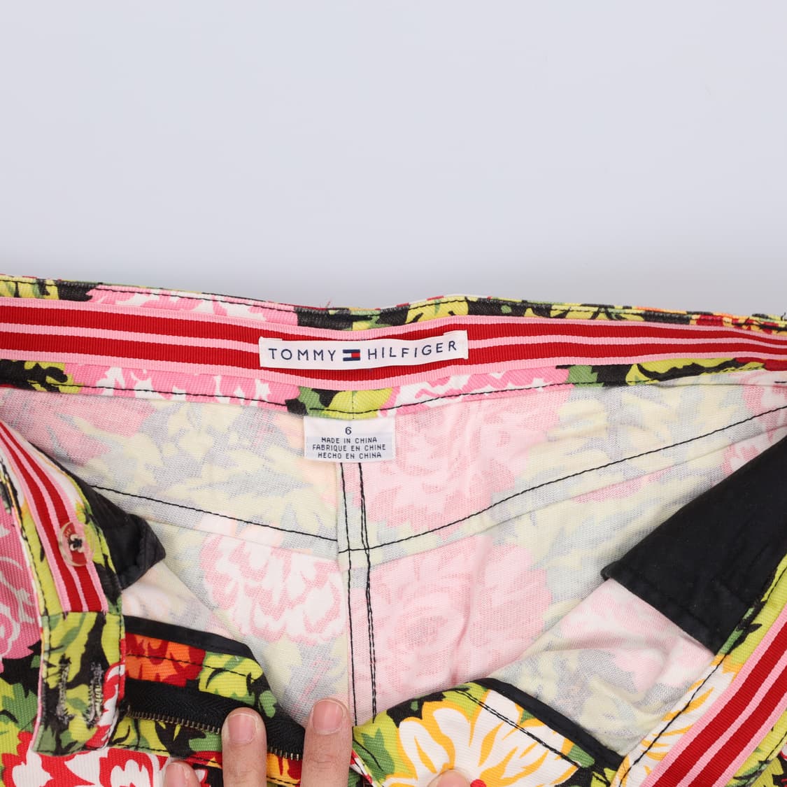 6 타미힐피거 여성 패턴 팬츠 0122H2 상품이미지4