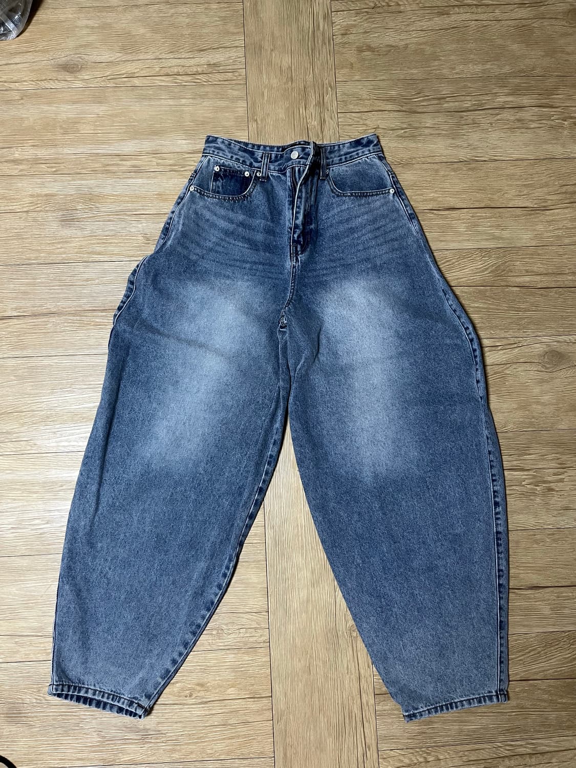 빅벌룬데님팬츠 free 상품이미지4