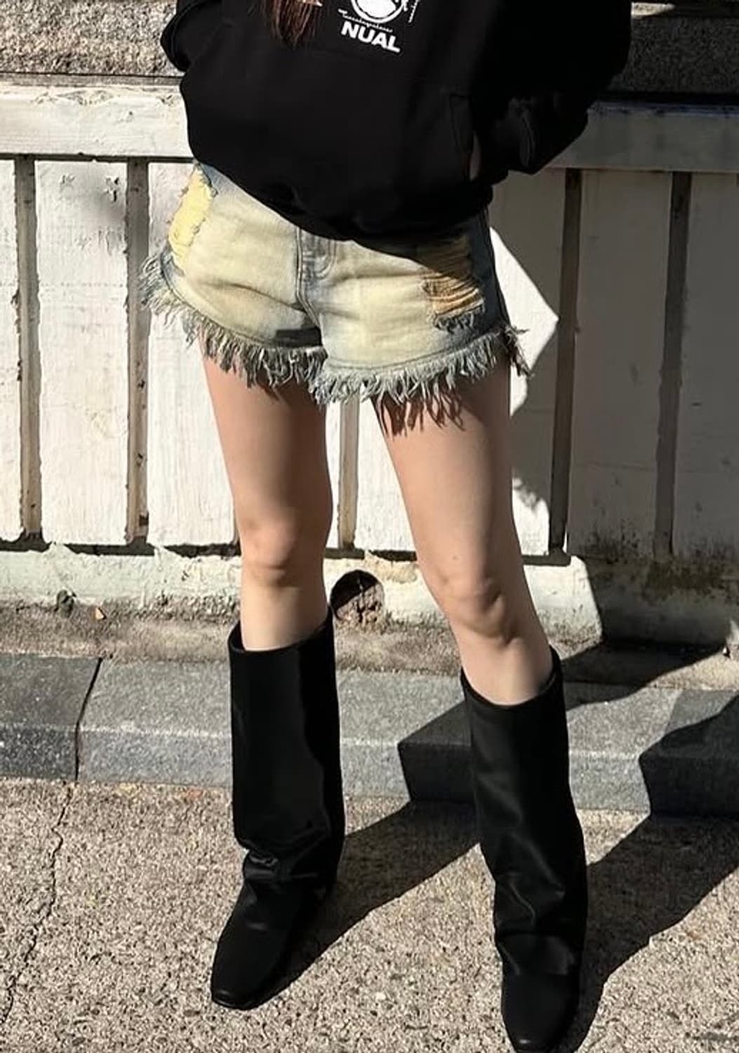 쓰리투에이티 Wrinkle Leather Boots 240 상품이미지3