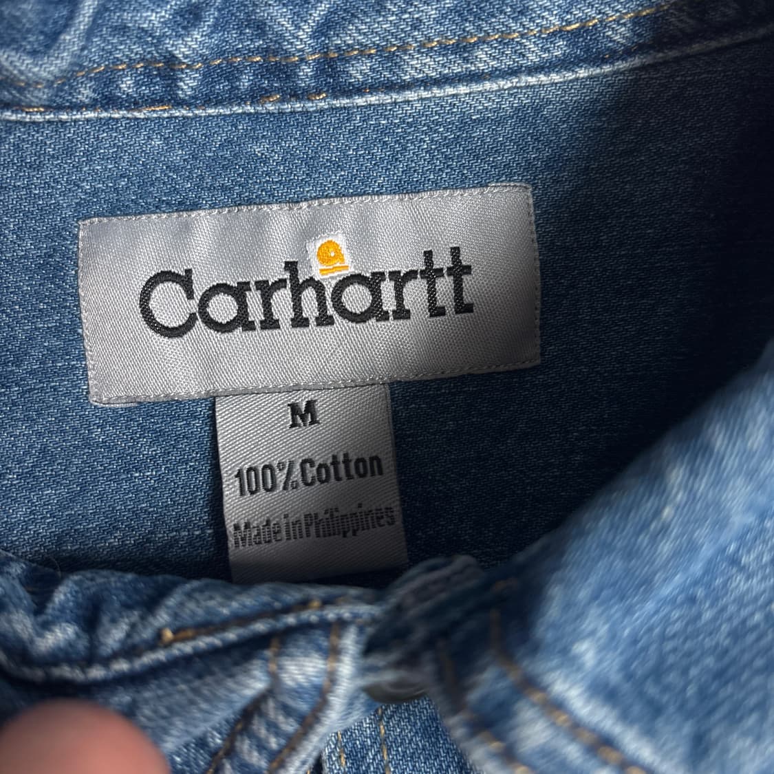 칼하트 데님셔츠 상품이미지4