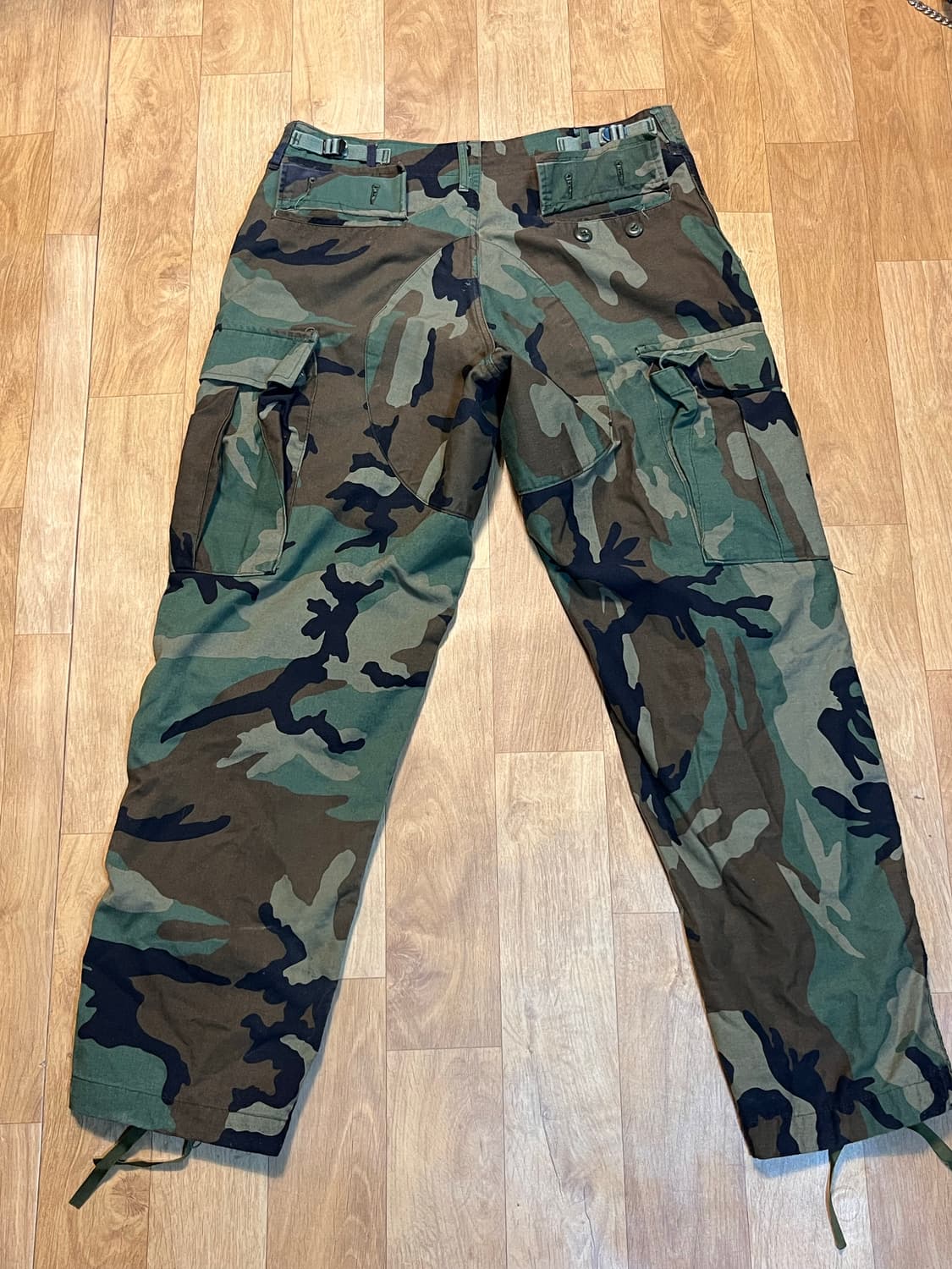 30-34 1980s US ARMY 우드랜드 컴뱃 카모 밀리터리 카고팬츠 상품이미지2