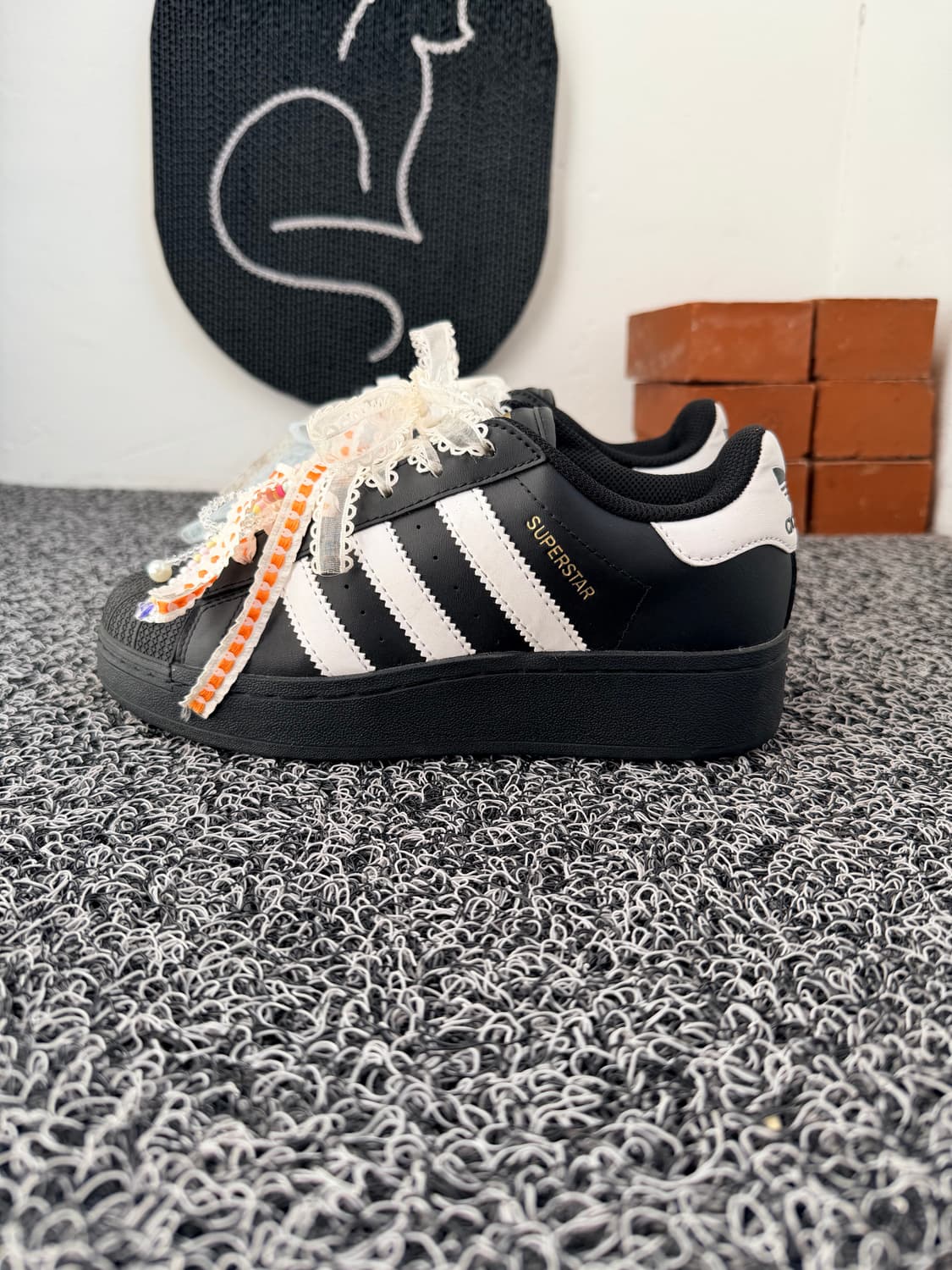 아디다스 슈퍼스타 키즈 블랙 230 상품이미지1