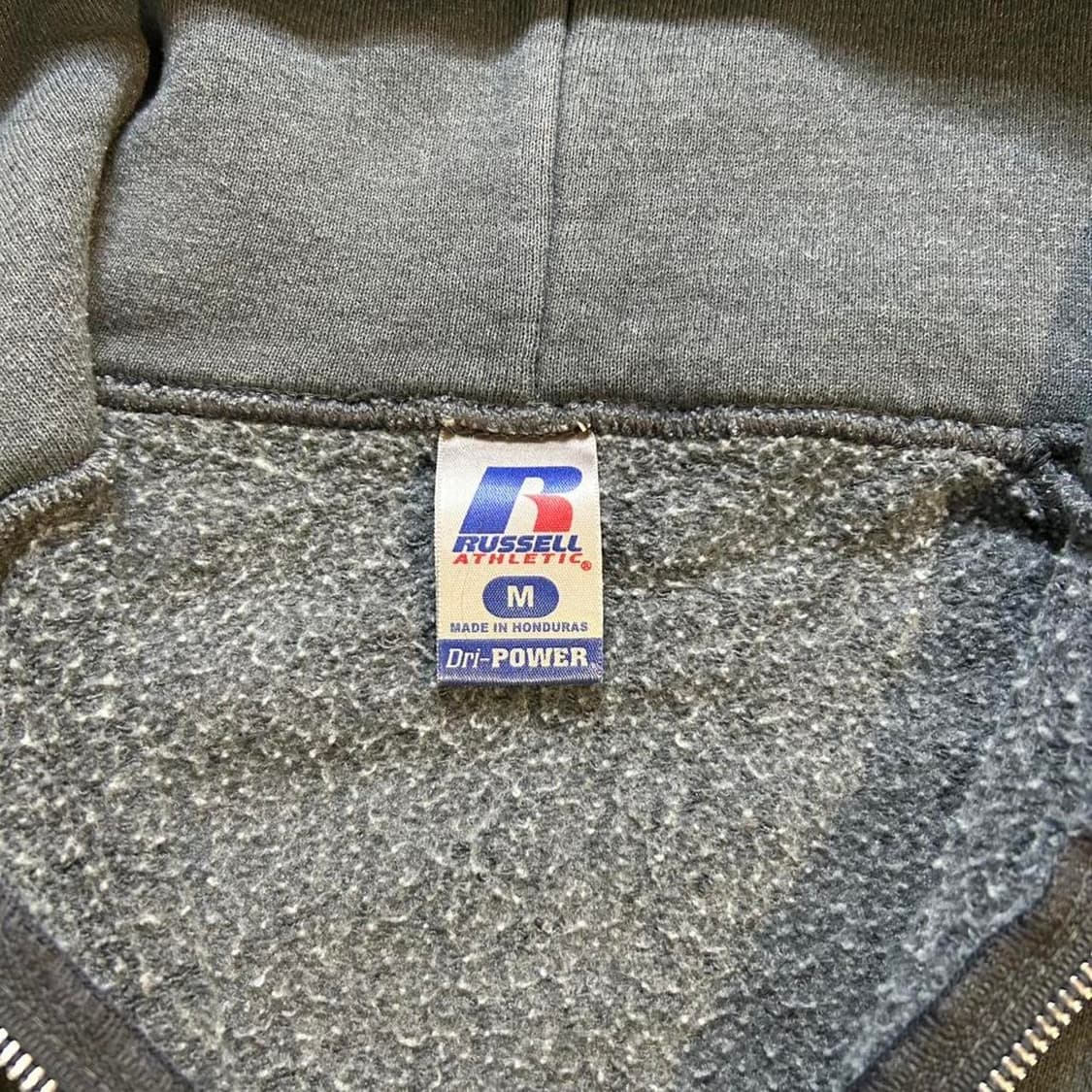 00s 온두라스 러셀 애슬레틱 후드집업 그레이 상품이미지4