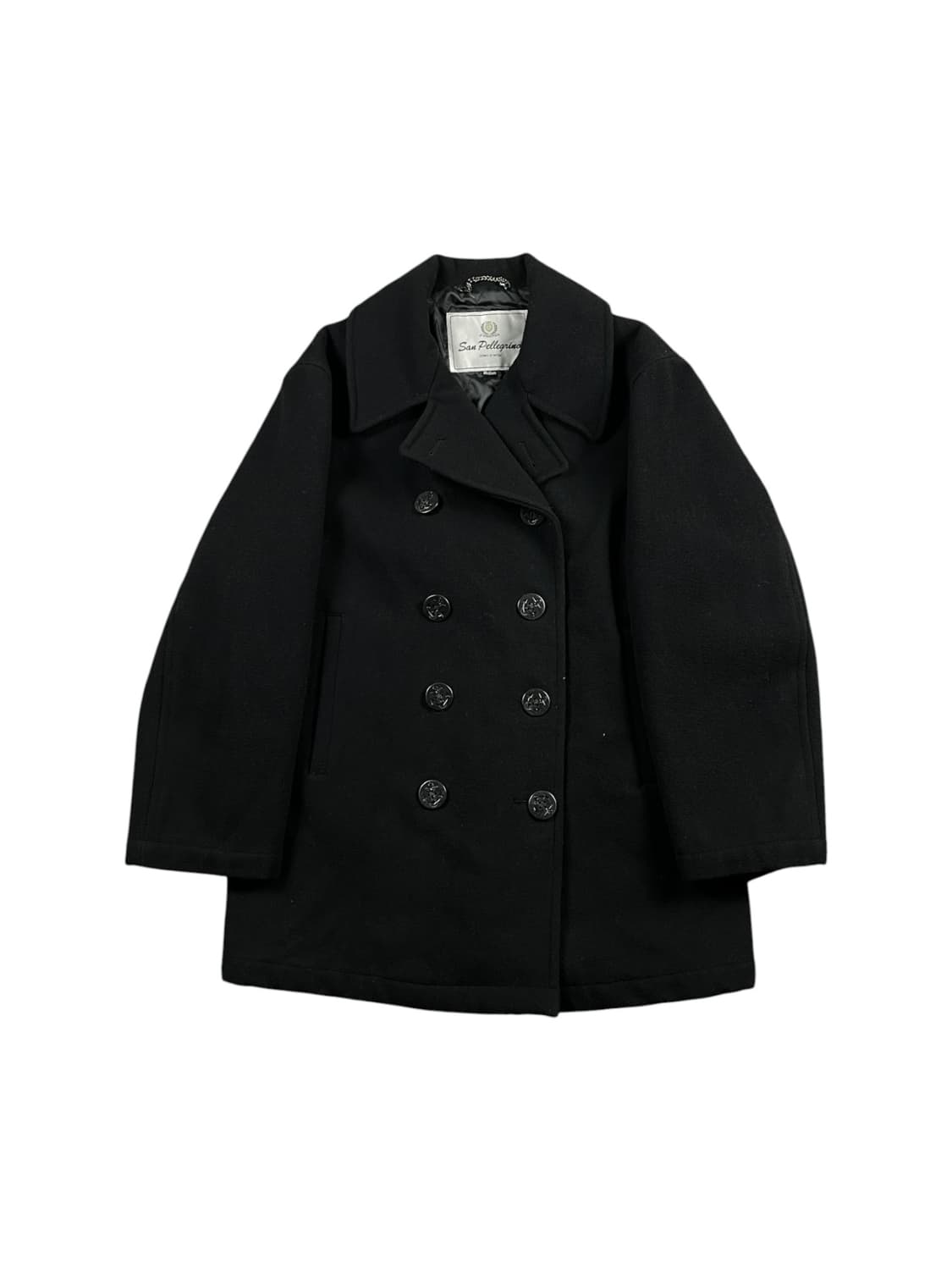 Vintage 울 혼방 피코트  상품이미지1