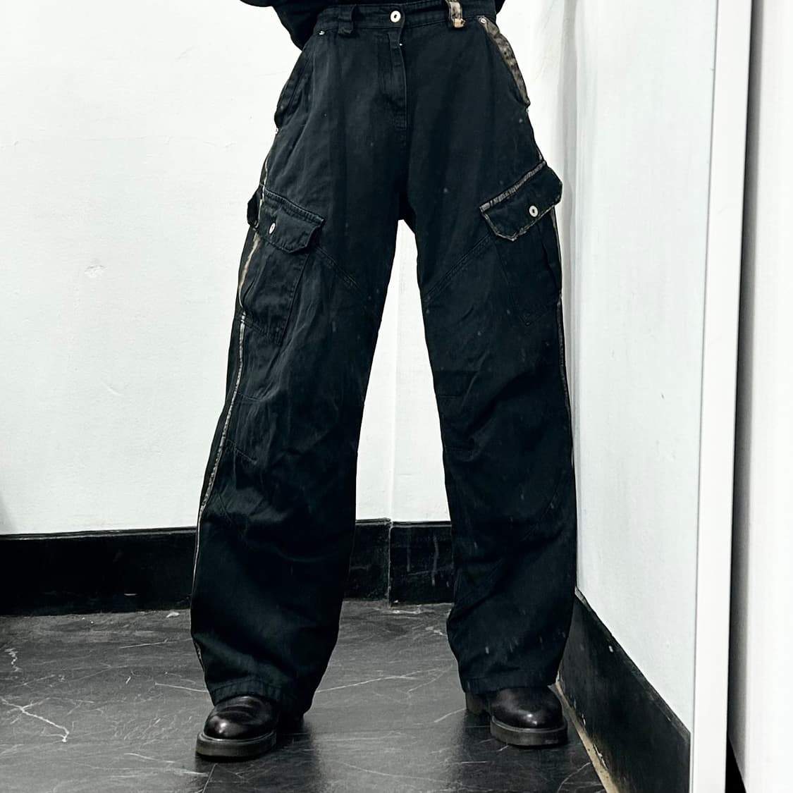 Legacy 그런지 와이드 카고 팬츠 상품이미지2