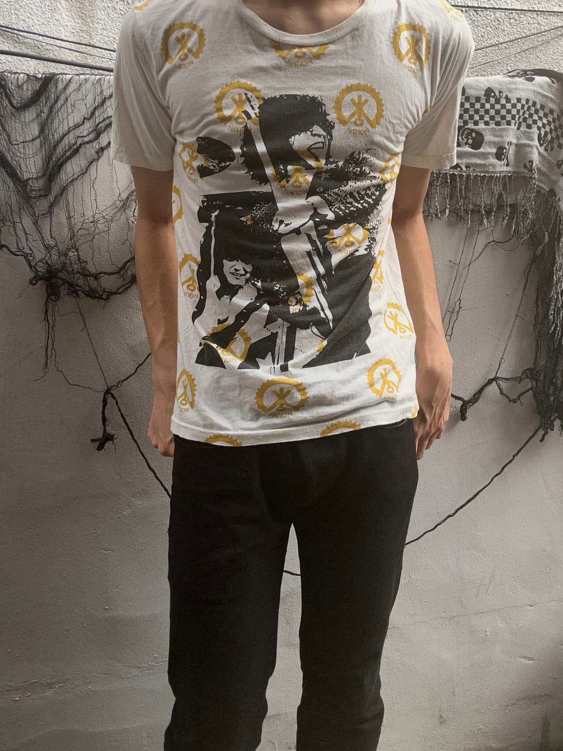 *rare* 히스테릭글래머 XXX 락 프린팅 티셔츠 상품이미지1