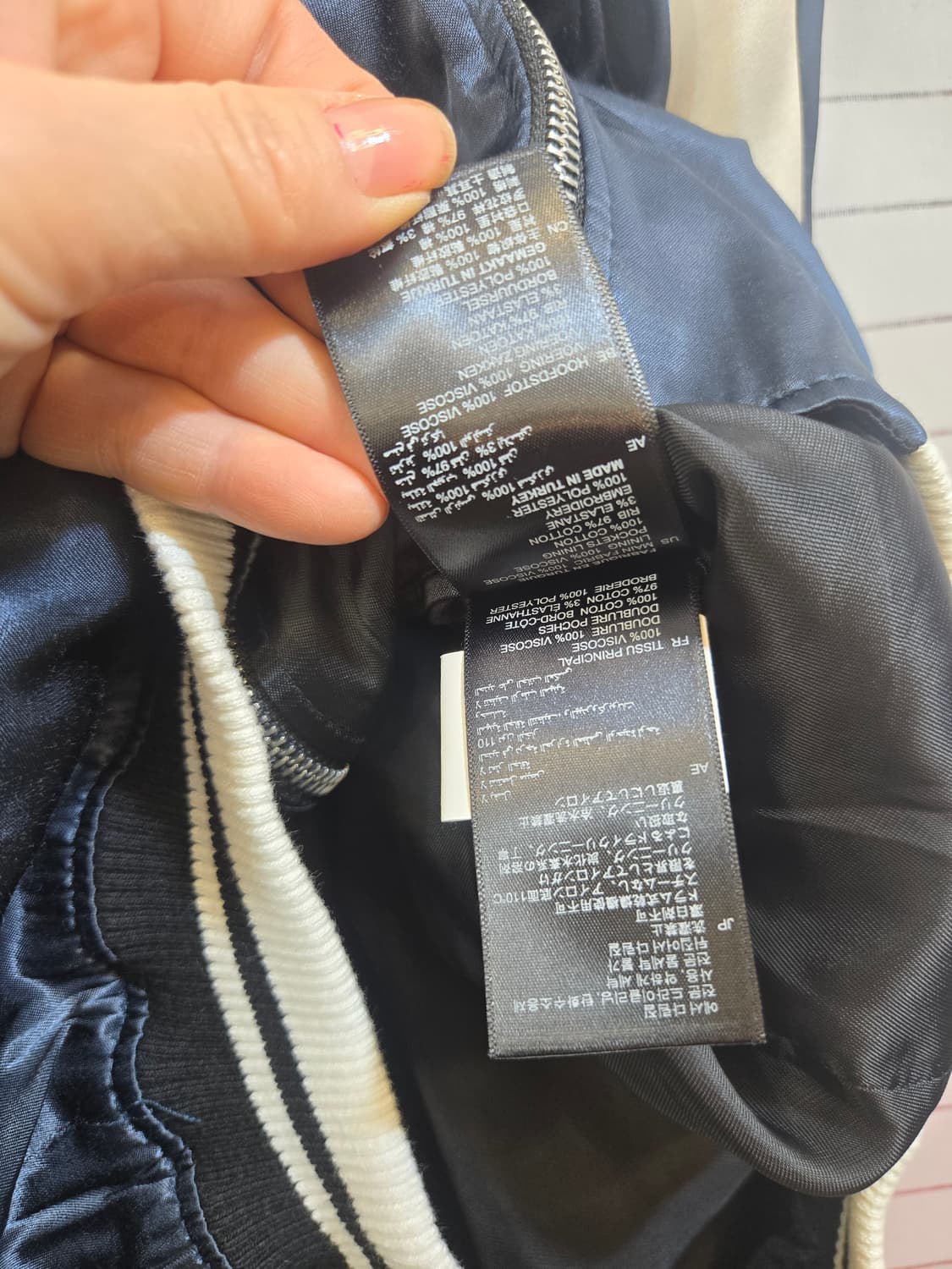 산드로 옴므  독수리 자수 스카잔 자켓 상품이미지7