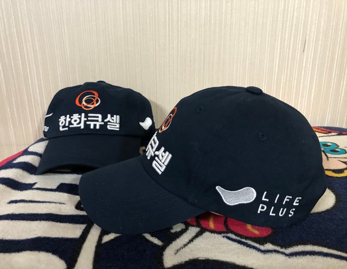 미즈노 한화큐셀골프단 프로골퍼 모자/캡(네이비) 상품이미지3