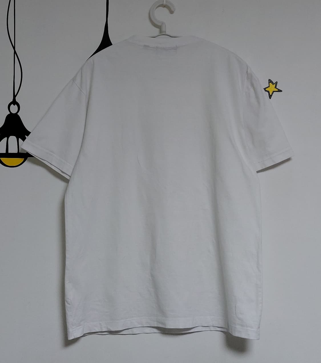 [M] 엑스라지(XLARGE) 비니 캐릭터 로고 반팔 티셔츠 화이트 상품이미지8