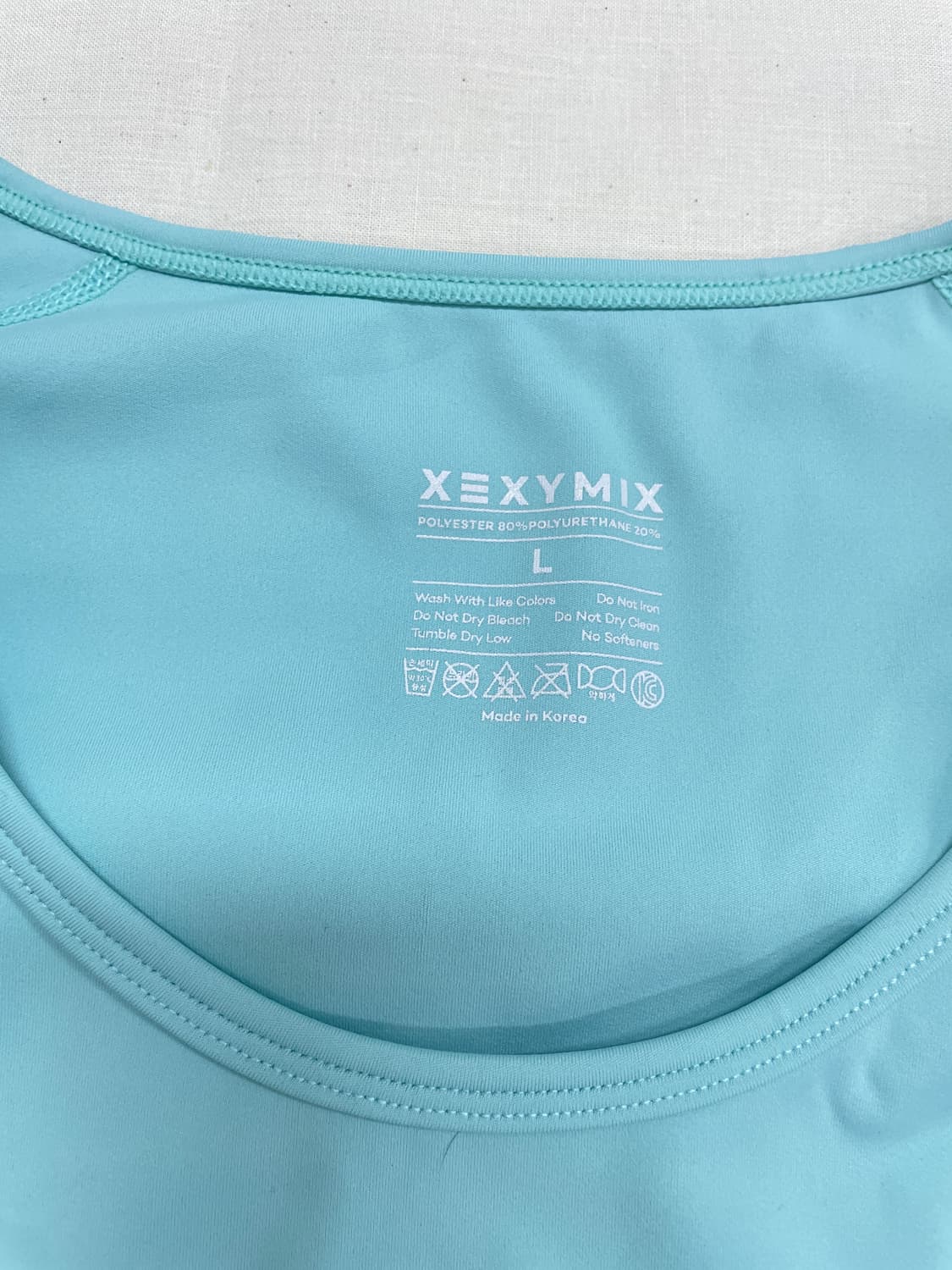 [L] 젝시믹스 크롭 기능성 반팔 티셔츠  상품이미지2
