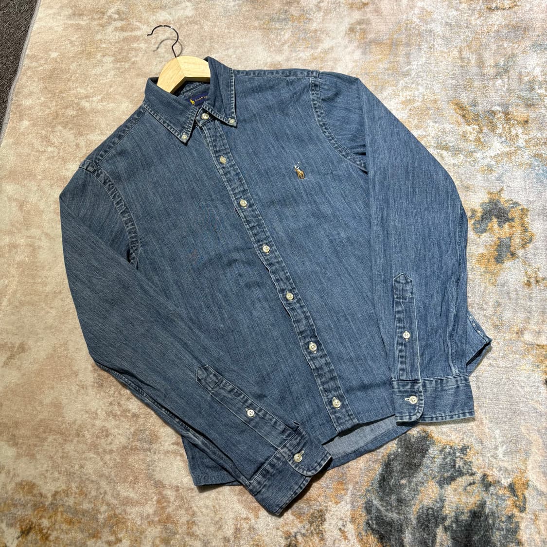 폴로 빈티지 데님 카라셔츠 상품이미지1