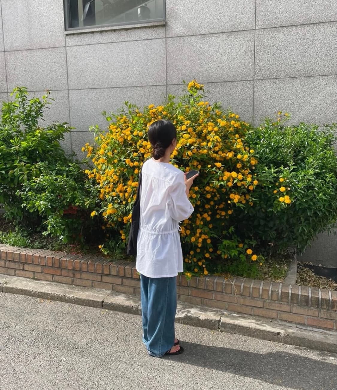 뮤어리 muary 데이지 핀턱 블라우스 상품이미지6