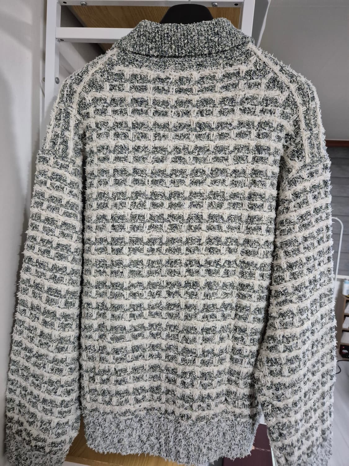 타임옴므 트위드 카라 가디건 자켓 105 상품이미지2