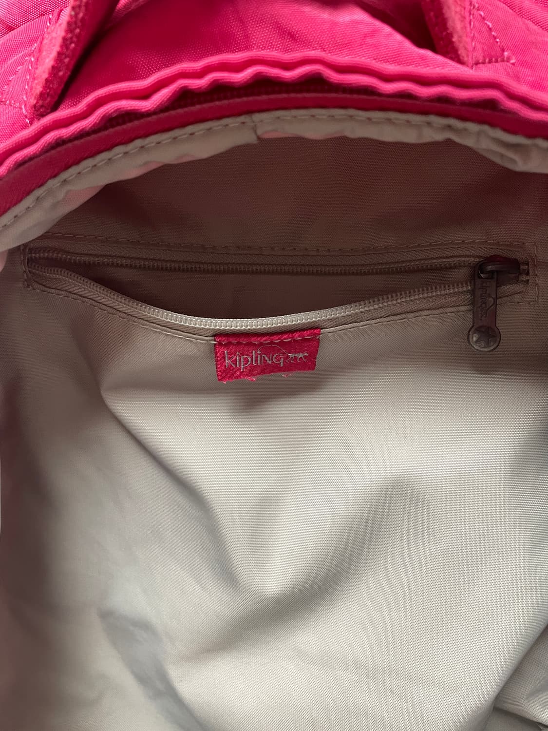 키플링 핑크 백팩 상품이미지5