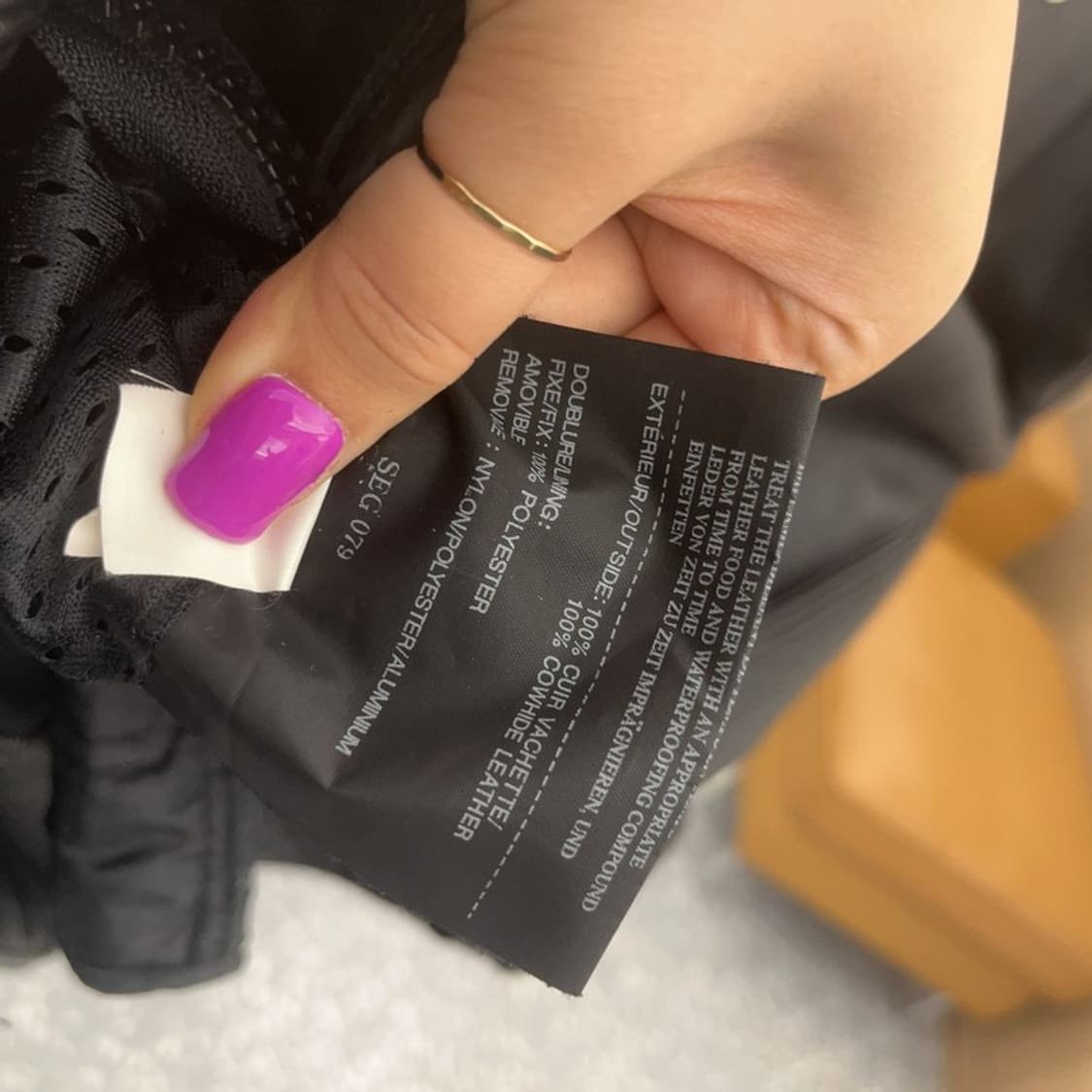 SEGURA 올드스쿨 모터사이클 소가죽 바이커 자켓 2XL C06526 상품이미지6