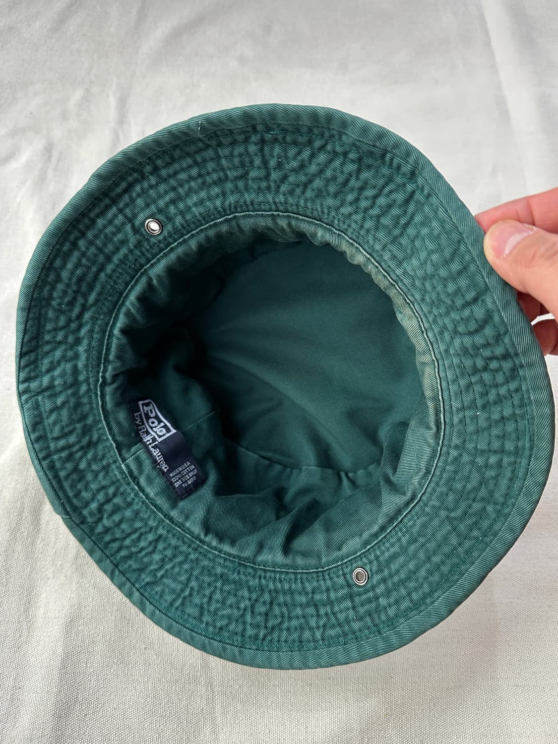 폴로 랄프로렌 세이지그린 버킷햇 made in USA  상품이미지6