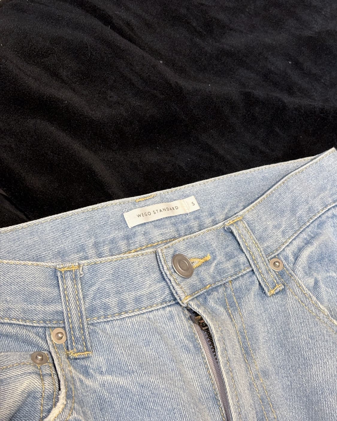 일본빈티지 wego standard 연청 상품이미지3