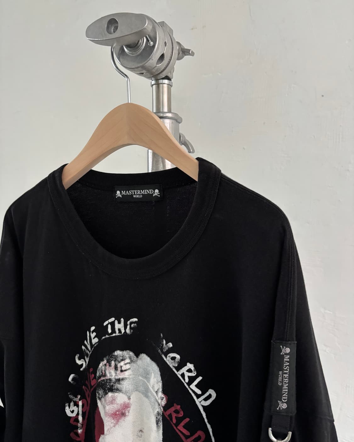 MASTERMIND 마스터마인드 스컬 프린팅 오버사이즈 티셔츠 상품이미지5