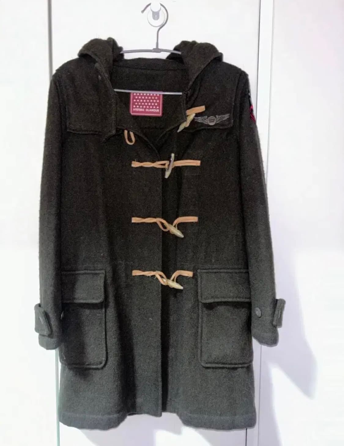 히스테릭 글래머 카키 코트 상품이미지1