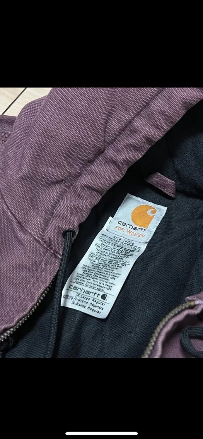 [L~XL] 빈티지 칼하트 덕 액티브 J130 퍼플 우먼스 팝니다 상품이미지4