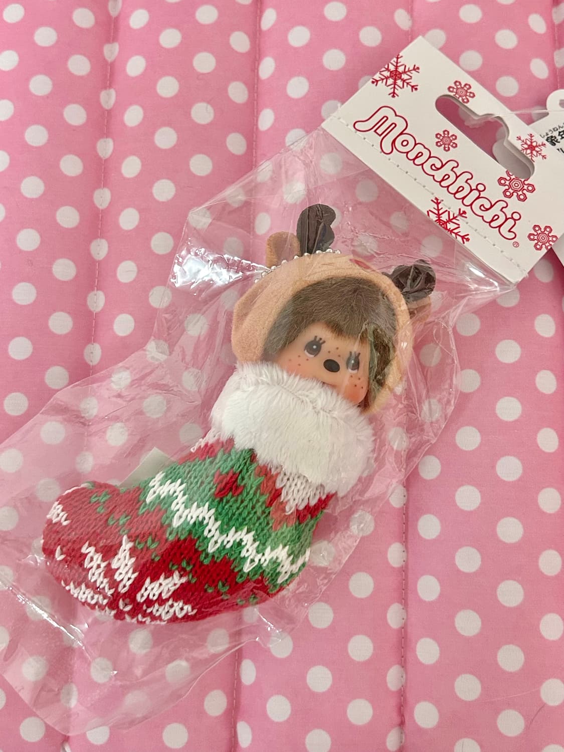 [정품/세트할인] 루돌프 몬치치 크리스마스 오너먼트 키링 / 양말인형 상품이미지1