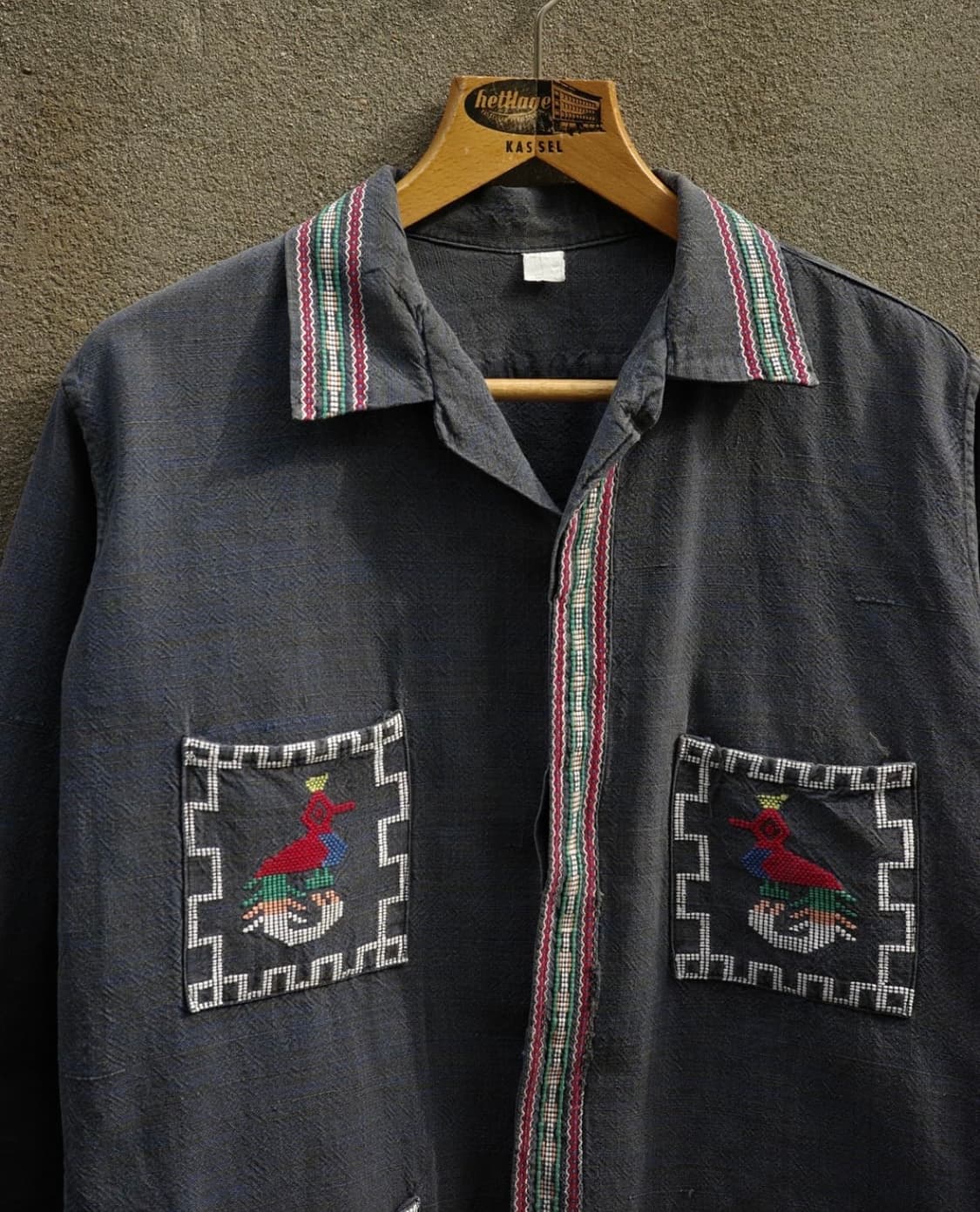 70‘s guatemala mexican 아즈텍 셔츠 상품이미지2