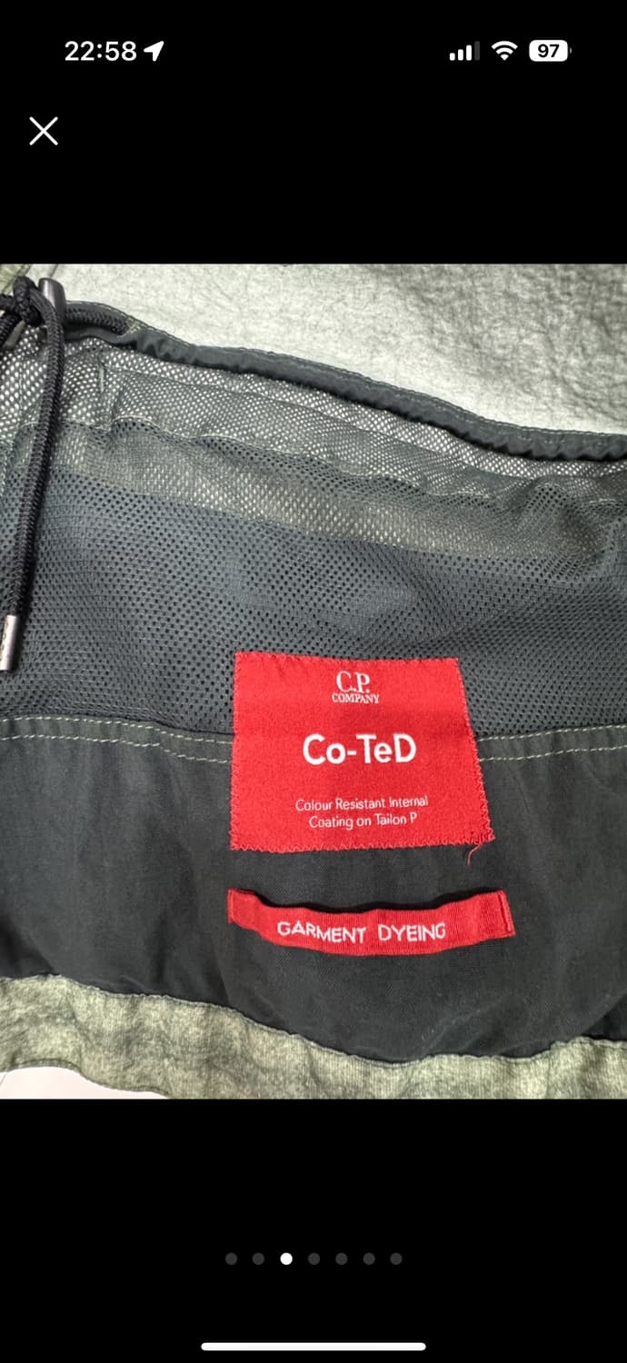 CP COMPANY Co-Ted 가먼트 다잉 자켓 상품이미지3