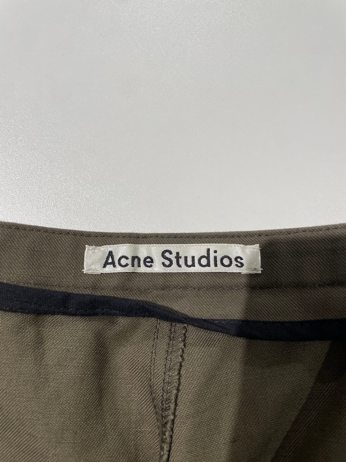 아크네 스튜디오 16A/W 카키 페이즈 워크 팬츠 상품이미지7