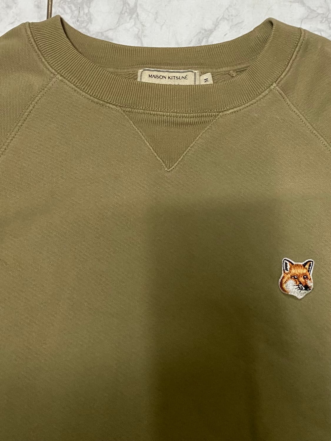 메종키츠네 정품 맨투맨 티셔츠 100 상품이미지2