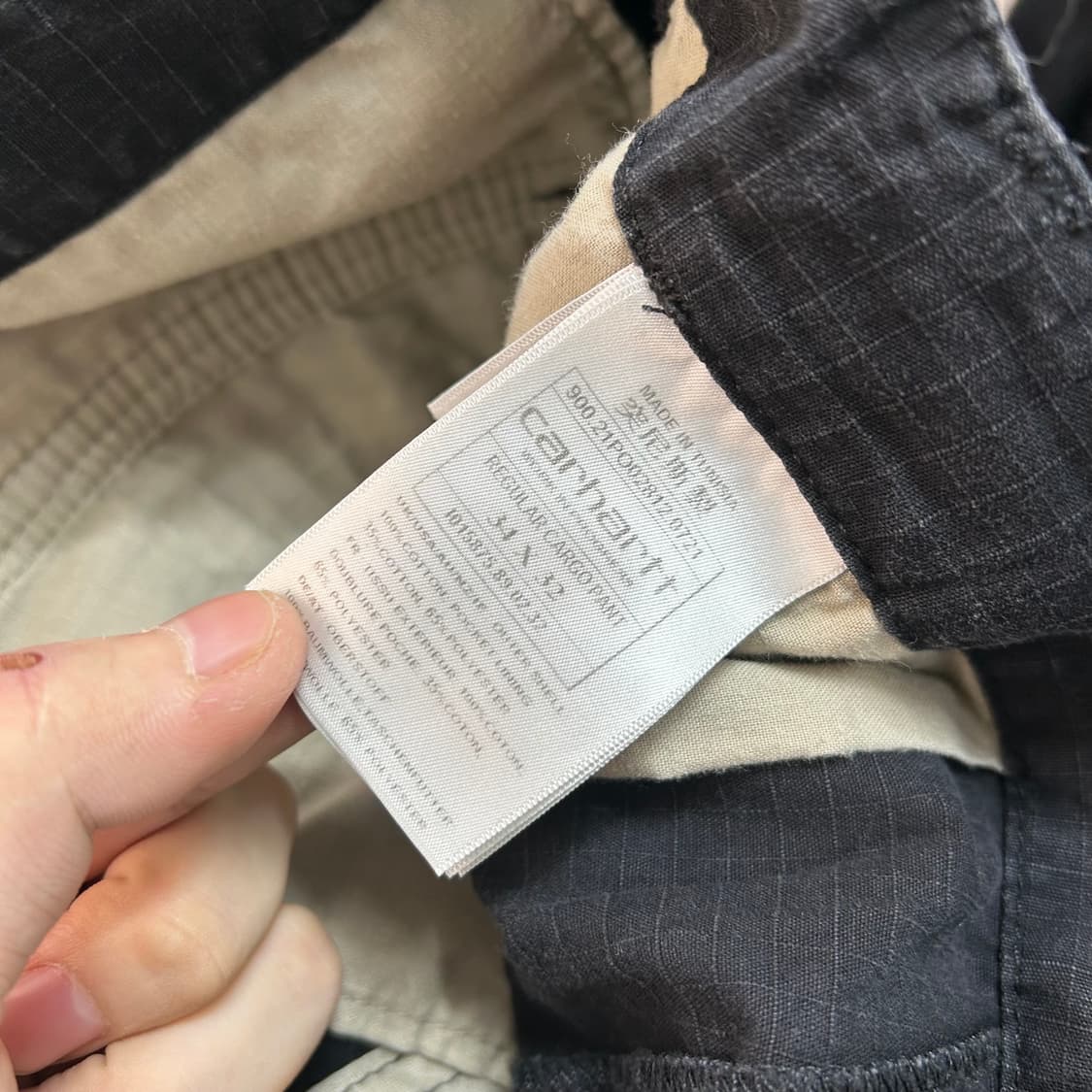 칼하트 WIP 립스탑 아비에이션 카고 팬츠 상품이미지8