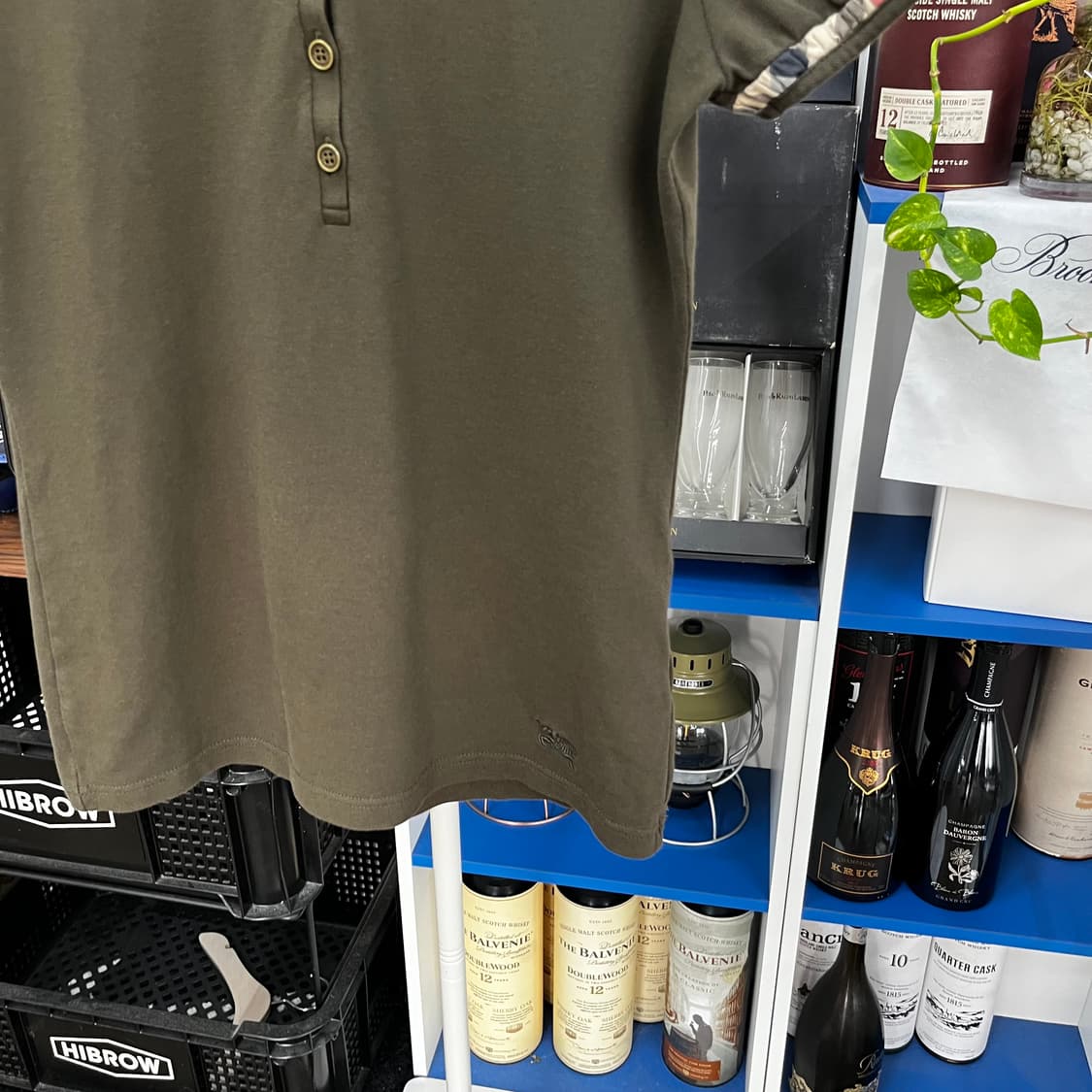 버버리 우먼 반팔 카라 티셔츠 S 상품이미지4